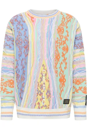 Carlo Colucci Heren, Truien, Veelkleurig, Maat: 2XL