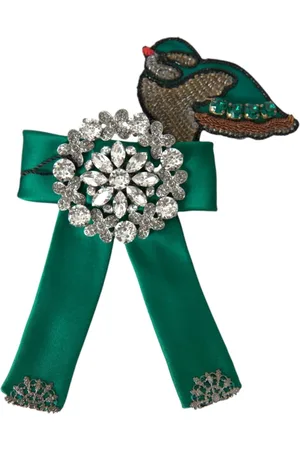 Dolce & Gabbana Dames, Accessoires, Groen, Maat: ONE Size Satijn
