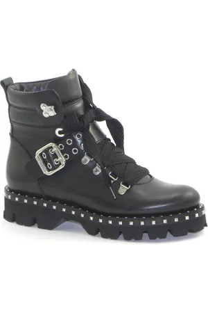 Guglielmo Rotta Dames, Schoenen, Zwart, Maat: 40 EU Leer