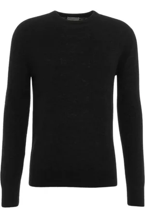 BALLANTYNE Heren, Truien, Zwart, Maat: XL Wol
