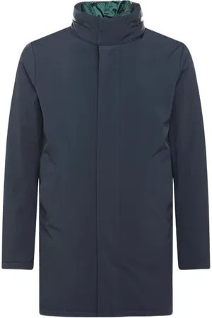 PEOPLE OF SHIBUYA Heren, Mantels, Blauw, Maat: 5XL Poliester