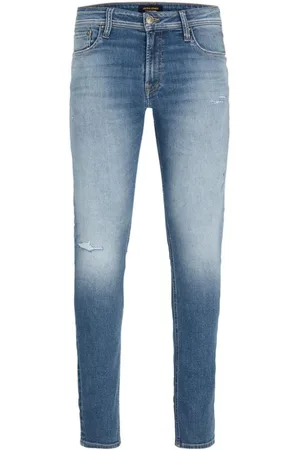 JACK & JONES Heren, Jeans, Blauw, Maat: W32 L34