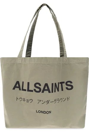 AllSaints Heren, Tassen, Groen, Maat: ONE Size Katoen