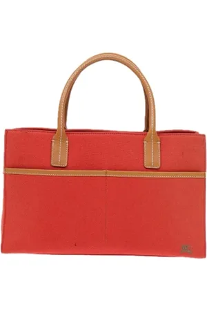Burberry Dames, Pre-owned, Oranje, Maat: ONE Size