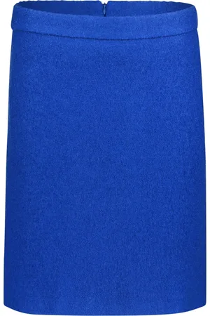 Betty Barclay Dames, Rokken, Blauw, Maat: L Wol