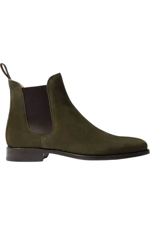 Scarosso Heren, Schoenen, Groen, Maat: 45 EU Leer