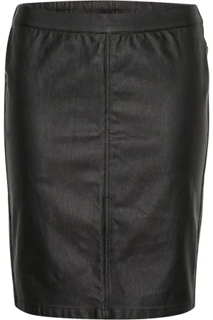 Kaffe Dames, Rokken, Zwart, Maat: 2XL