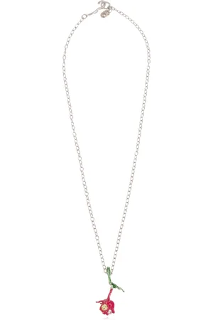 Marni Dames, Accessoires, Grijs, Maat: ONE Size Leer