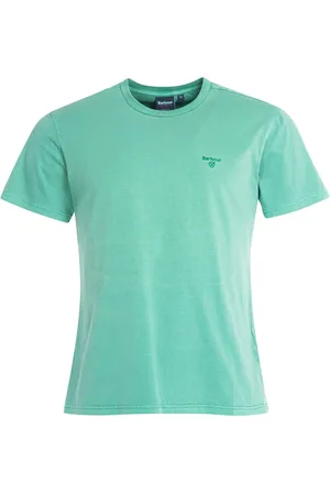 Barbour Heren, Tops, Groen, Maat: L Katoen