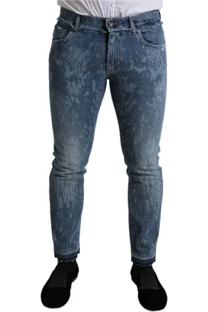 Dolce & Gabbana Heren, Jeans, Blauw, Maat: 2XL Katoen