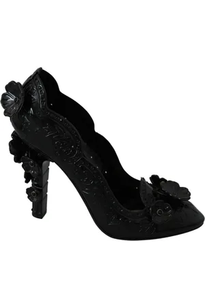 Dolce & Gabbana Dames, Schoenen, Zwart, Maat: 39 EU