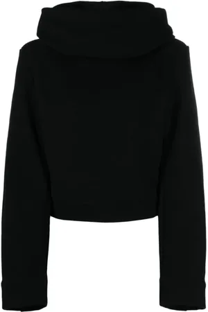Saint Laurent Dames, Sweatshirts & Hoodies, Zwart, Maat: L Katoen