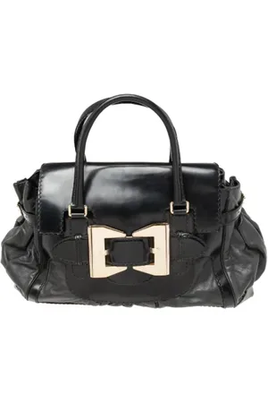 Gucci Dames, Pre-owned, Zwart, Maat: ONE Size Leer