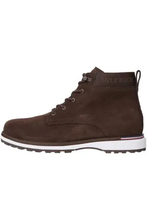 Tommy Hilfiger Heren, Schoenen, Bruin, Maat: 42 EU Suède