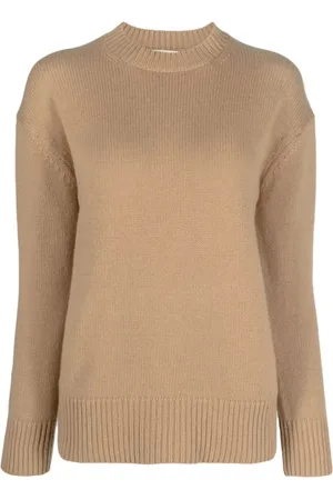 Max Mara Dames, Truien, Bruin, Maat: M Wol