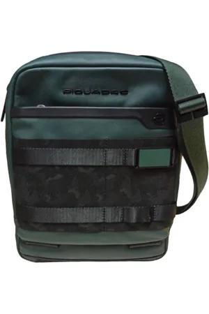Piquadro Unisex, Tassen, Groen, Maat: ONE Size