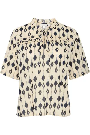 Ichi Dames, Blouses & Shirts, Veelkleurig, Maat: S