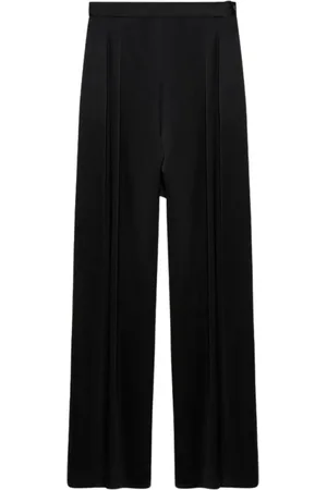 Fabiana Filippi Dames, Broeken, Zwart, Maat: XS Wol