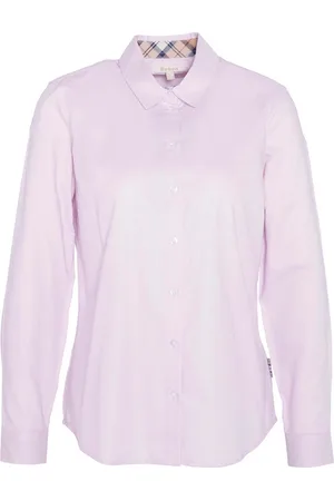 Barbour Dames, Blouses & Shirts, Roze, Maat: XL Katoen