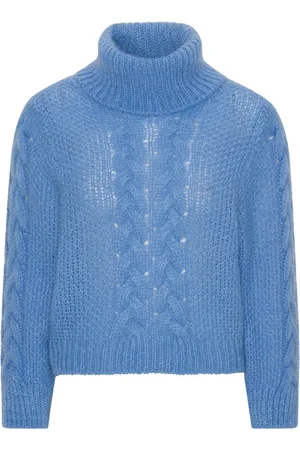 American Dreams Dames, Truien, Blauw, Maat: XS Wol