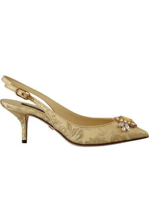 Dolce & Gabbana Dames, Schoenen, Geel, Maat: 35 1/2 EU