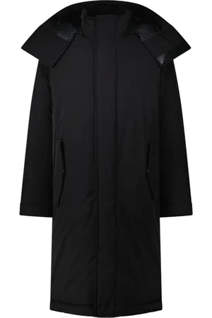 HUGO BOSS Heren, Mantels, Zwart, Maat: S