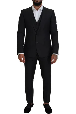 Dolce & Gabbana Heren, Pakken, Grijs, Maat: L