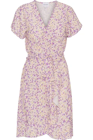 American Dreams Dames, Jurken, Roze, Maat: XL Voile
