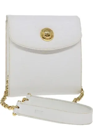 Chloé Dames, Pre-owned, Wit, Maat: ONE Size Leer