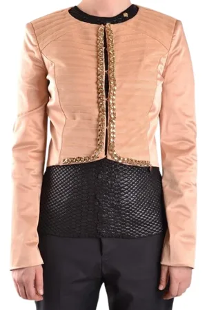 Elisabetta Franchi Dames, Jassen, , Maat: L Leer