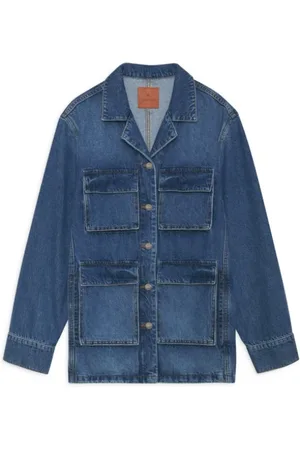 ANINE BING Dames, Jassen, Blauw, Maat: XS Denim