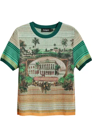 Desigual Dames, Tops, Veelkleurig, Maat: XS Viscose