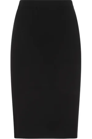 Saint Laurent Dames, Rokken, Zwart, Maat: S Wol