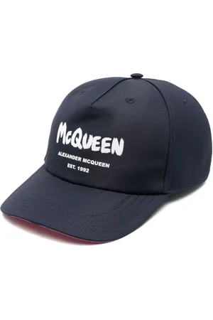 Alexander McQueen Heren, Accessoires, Blauw, Maat: S Katoen