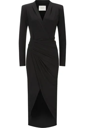Nicowa Dames, Jurken, Zwart, Maat: XS Jersey