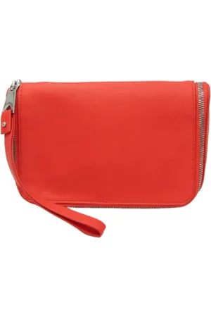Bottega Veneta Dames, Pre-owned, Rood, Maat: ONE Size Leer