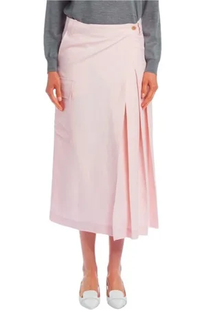 P.A.R.O.S.H. Dames, Rokken, Roze, Maat: M Linnen