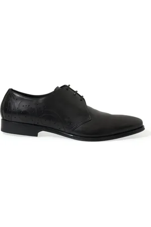 Dolce & Gabbana Heren, Schoenen, Zwart, Maat: 43 EU Leer