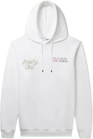 BALR. Heren, Sweatshirts & Hoodies, Wit, Maat: S