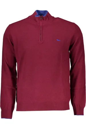 HARMONT&BLAINE Heren, Truien, Rood, Maat: 2XL Wol