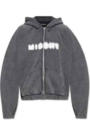 MISBHV Heren, Sweatshirts & Hoodies, Grijs, Maat: L Katoen