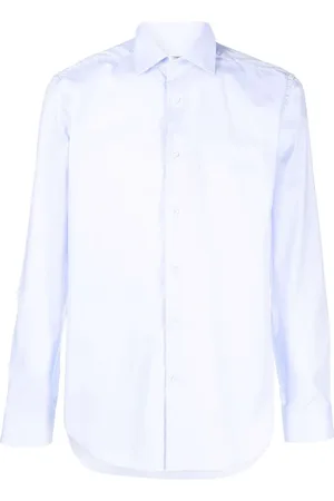 corneliani Heren, Overhemden, Blauw, Maat: 5XL Katoen