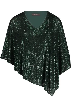 Vera Mont Dames, Blouses & Shirts, Groen, Maat: M