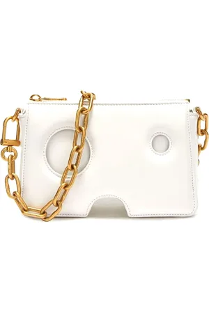 OFF-WHITE Dames, Tassen, Wit, Maat: ONE Size Leer