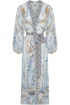 Camilla Dames, Blouses & Shirts, Veelkleurig, Maat: ONE Size Zijde