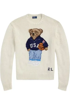 Ralph Lauren Dames, Truien, Wit, Maat: S Katoen