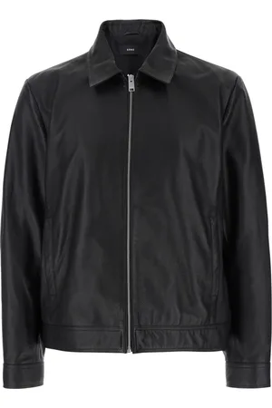 arma leder Heren, Jassen, Zwart, Maat: L