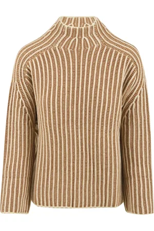 Aspesi Dames, Truien, Bruin, Maat: 2XS Wol