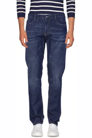 Bikkembergs Heren, Jeans, Blauw, Maat: W31 Katoen