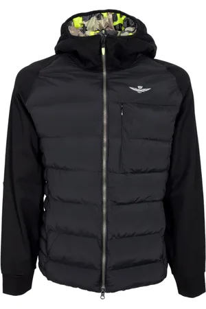 Aeronautica Militare Heren, Jassen, Zwart, Maat: S Viscose